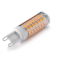 Dimmable G9 LED Bulb 6W AC220V No Flicker, 88×SMD2835 690LM, G9 Capsule Lamp for Chandelier, Replace 70W Halogen, Warm White/Cool White NO-DIMMABLE WARM WHITE