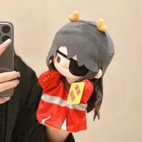 Stuffed Anime Tian Guan Ci Fu 20cm Xie Lian Hua Cheng Hand Puppet Push Doll Toys for Children Adults Cartoon Cute Friends Gift 20cm