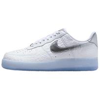 Nike Air Force 1 Riedlentės Batai Unisex Balti Mėlyni Sidabriniai IR1981-100 41 white