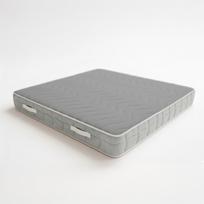 The White Stone Memory Foam Mattress, Height 20 cm | 9-Zone Mattress, Hypoallergenic 140 x 190 cm balta