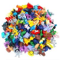24 spalvingos Pokémon figūrėlės - rinkite mini Pokémon Pikachu