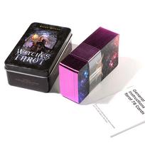 Witches Tarot Deck Tarot Beginner in a Tin Box 78 Card Board Game