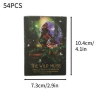 Wild Muse Oracle Card Deck Cultivate Skills And Bond With Your Loved Ones 54pcs