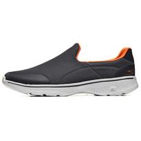 Skechers Go Walk 4 Comfortable Lightweight Durable Low-Top Walking Shoes Men sneaker Gray 54152-CCOR 42.5