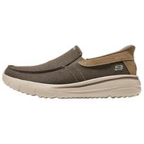 Skechers Comfortable Casual Wear Durable Low-Top Lifestyle Shoes Men sneaker Light-Brown 205754-LTBR 39.5