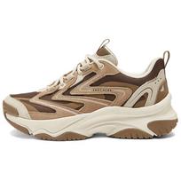 Skechers Street Moonlight Shoes Comfortable Casual Versatile Low-Top Dad Shoes Women sneaker Brown 177594-NTBR 36.5
