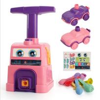 Balloon-Powered High-Quality Car High-Quality Toy Collection kit - Press-Type High-Quality Stem High-Quality Science High-Quality Toy High-Quality