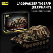 High-Quality 97023 High-Quality Wwii High-Quality German High-Quality Ferdinand/Elefant Armored combat vehicle High-Quality Destroyer Construction with box