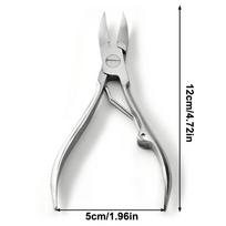 Professional Stainless Steel Toe Nail Clippers Paronychia Nipper Pedicure Trimmer Foot Care Tool