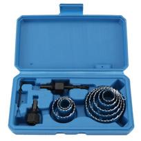 Practical-11Pcs/Set Hole Saw Cutting Set Kit 19-64Mm Wood Metal Alloys Circular Round With Case Woodworking Hole Opener
