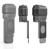 DJI Osmo Pocket 4 Compatible Protective Case, Lens Screen PC Protective Cover, Semi-Transparent Cover, Flip-Top Design, Drop Protection, Dustproof,