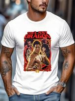 Happy Valentine'S Day Unisex's The Last Dragon Bruce Leroy 80's Movie Round Neck Casual T-Shirt XL