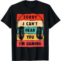 Unisex video game themed T-shirts S
