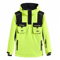 Couple's Winter Ski Suit: Thickened Korean Style Snowboard Hoodie & Pants Set S
