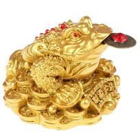 Feng Shui Toad Money lucky Fortune Chinese Frog Toad Home Office Decoration