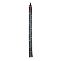 Portable Carp Fishing Measuring Scale PVC Foldable Fishing Measure Multi-Purpose Fishing Tape for Boats Sailboats Yachts Kayaks raudona