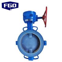 FGO PTFE Lined Wafer Butterfly Valve DN65