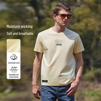 JEEP P842MKT488 Unisex Breathable Short Sleeve T-Shirt L