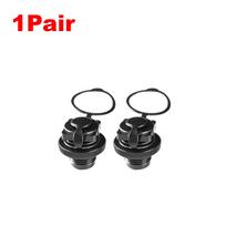 1-10Pair Kayak Air Valve Nozzle Cap Inflatable Boat Spiral Air Plugs Air Mattress Pump Adapter Spiral Air Plugs Boat Accessories