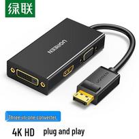 UGREEN DP110 4K DisplayPort to HDMI/VGA/DVI Adapter