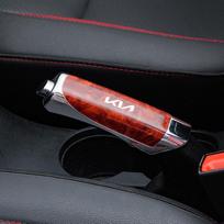 Car Hand Brake Cover Carbon Fiber Handbrake Grip Protection Cover For KIA Sportage Ceed Sorento Cerato Optima Rio Soul K5 Stonic