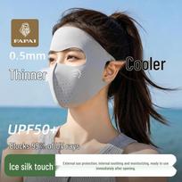 Ice Silk Full Face Sun Protection Mask