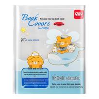 Deli 70556 16K Non-Slip Transparent Book Covers