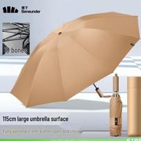 Beneath Automatic 10-Rib Reverse Folding Umbrella