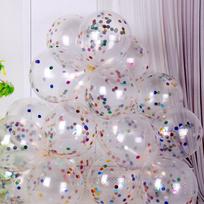 Sequin Balloon Birthday Balloon Premium Party Decoration Balloon Wedding Wedding Balloon Gold Sequin Balloon 50pcs