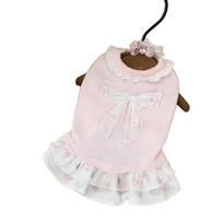 Lotus Leaf Edge Puppy Lace Skirt Breathable Dog Cooling Vest Pet Clothing Pet Princess Dress  Party S
