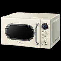 Midea Retro Cream Style Microwave Oven 20L CN plug (adapter included)