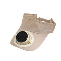 Breathable Wide Brim Fan Hat UV Protection Summer Fan Visor Cap Cooling Sunshade Hat  Camping
