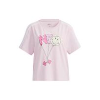 Adidas Neo Cartoon Print Casual Sport T-Shirt Women Tops Pink H61983 M