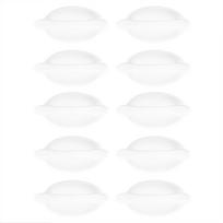 10Pcs Self?Stick Door Handle Simple Drawer Pulls for Home Office Wardrobe Window Small Cabinet