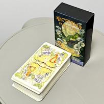 Victorian Faery Tarot, Victorian Fairy Society with This Beautifully Illustrated 78-card RWS-based Deck 10.3*6cm