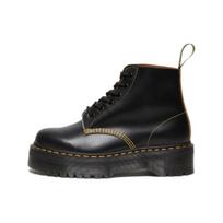 Dr. Martens 101 Odiniai Trumpi Batai Su Raišteliais Stambūs Unisex Batai Juodi 27756001 36