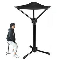 Outdoor camping stool fishing queuing stool, folding portable stool One size