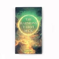 The Harmony Tarot Deck A 78PCS Cards Deck Fate Divination Table Games, Family Party Entertainment Game Tools