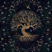 Astrologiniai Tarotai Stalo Altoriaus Audinys Stalo Žaidimų Kilimėliai Pranašystės Altoriaus Staltiesė C 75x75cm black