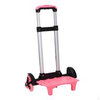 Foldable Stair Climbing Trolley Cart Folding Load Aluminum Alloy Handle Adjustable Height for