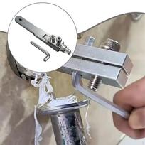 Broken Tube Extractor Tool Heavy Duty Replacement Home Damaged Bolt Plumbing for 1/2  3/4  Tubes