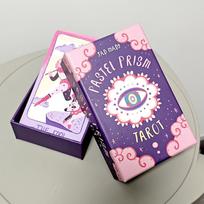 Pastel Prism Tarot Deck 78 Pcs Tarot Cards Imbued with The Soothing Tones