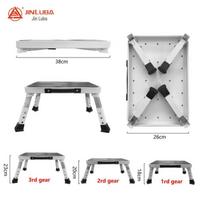 Jin Luba One-Step Folding Non-Slip Kitchen Ladder and Mini Step Stool