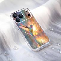 Bird Hummingbird Phone Case For iPhone 17,16,15,14,13,12,11,Pro,XS,Max,XR,Plus,E,SE4,Mini Shockproof Soft Cover Transport iPhoneXSMAX