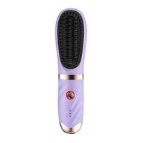 New All-in-One  Hair Straightener Professional Quick Heated Electric Hot Comb Hair Mini Comb Personal Care Multifunctional Hairstyle Brush Plug-in version