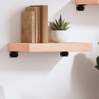 Vidaxl Półka, 40X30X(2-6) Cm, Surowe Lite Drewno Dębowe