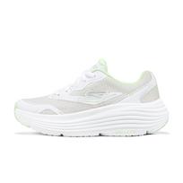Skechers Sport Versatile Comfortable Breathable Supportive Rebound Low-Top Casual Running Shoes Women sneaker White Green 129472-WMNT 35