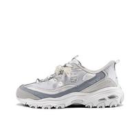 Skechers DLites Simple Fashion Low-Top Dad Shoes Women sneakers Gray 150559-GRY 35