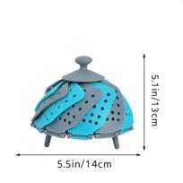 Practical-Folding Lotus Steamer Fruit And Vegetable Steamer Steamer Drain Rack