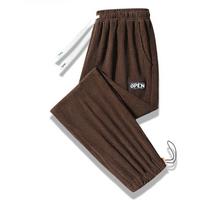 Men's Winter Corduroy Wide-Leg Sweatpants - Stylish Casual Joggers XL
